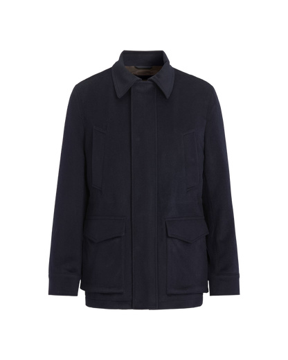 Brushed Wool Traveller Jacket