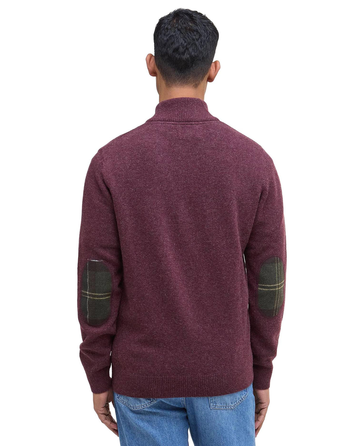 Holden Quarter-Zip Jumper – Ruby Marl