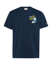 Cotton T-shirt with Gin Tonic small print