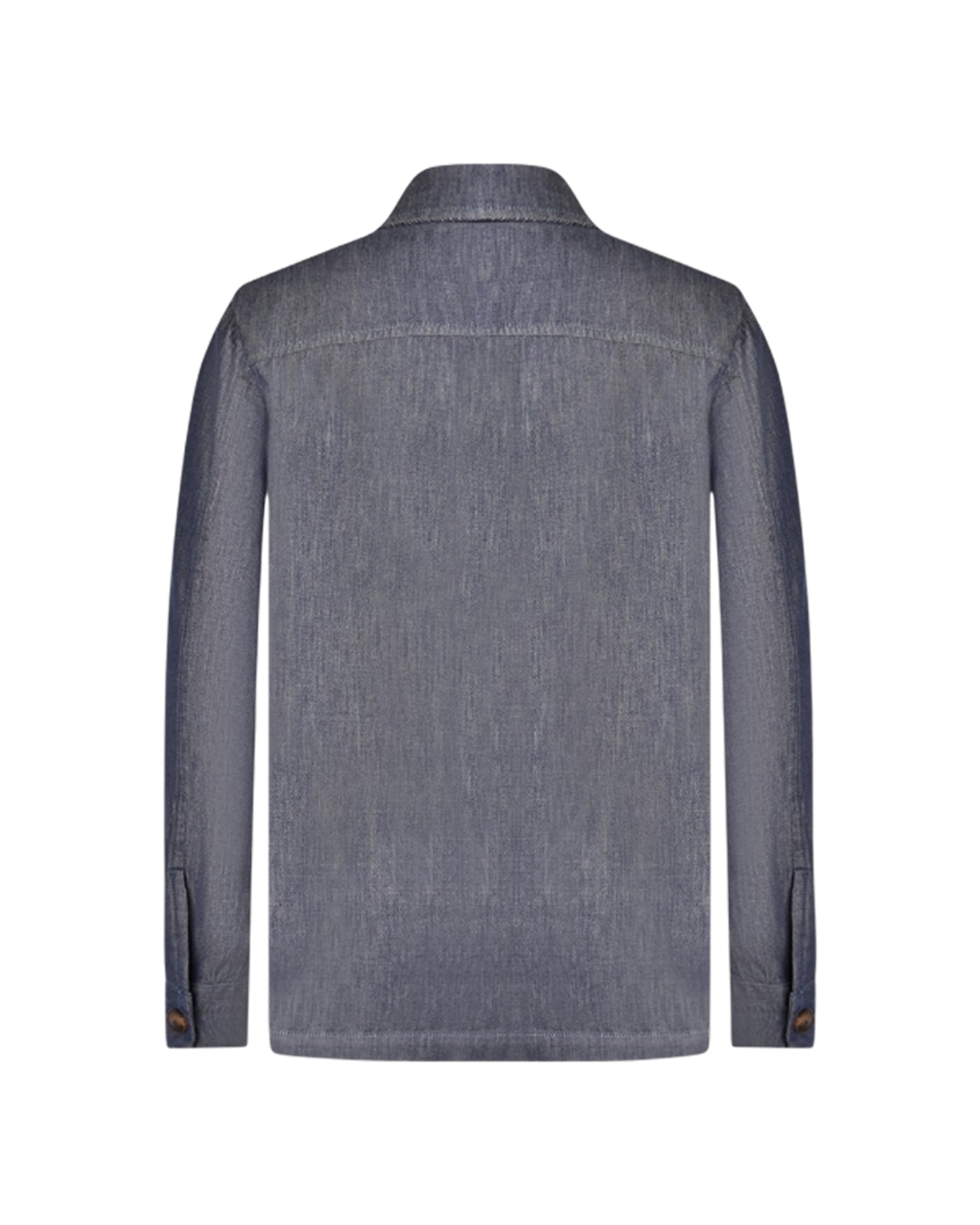 Cotton denim overshirt