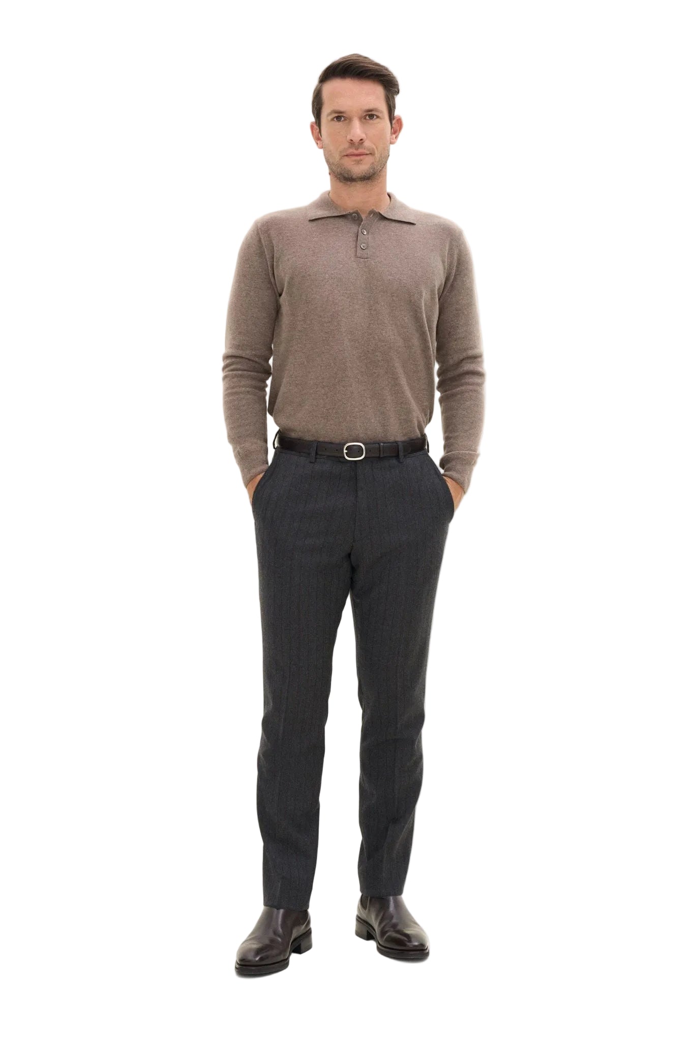 Pepe Poloshirt Walnut Beige