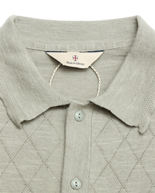 BGWally Diamond Polo – Shadow Green