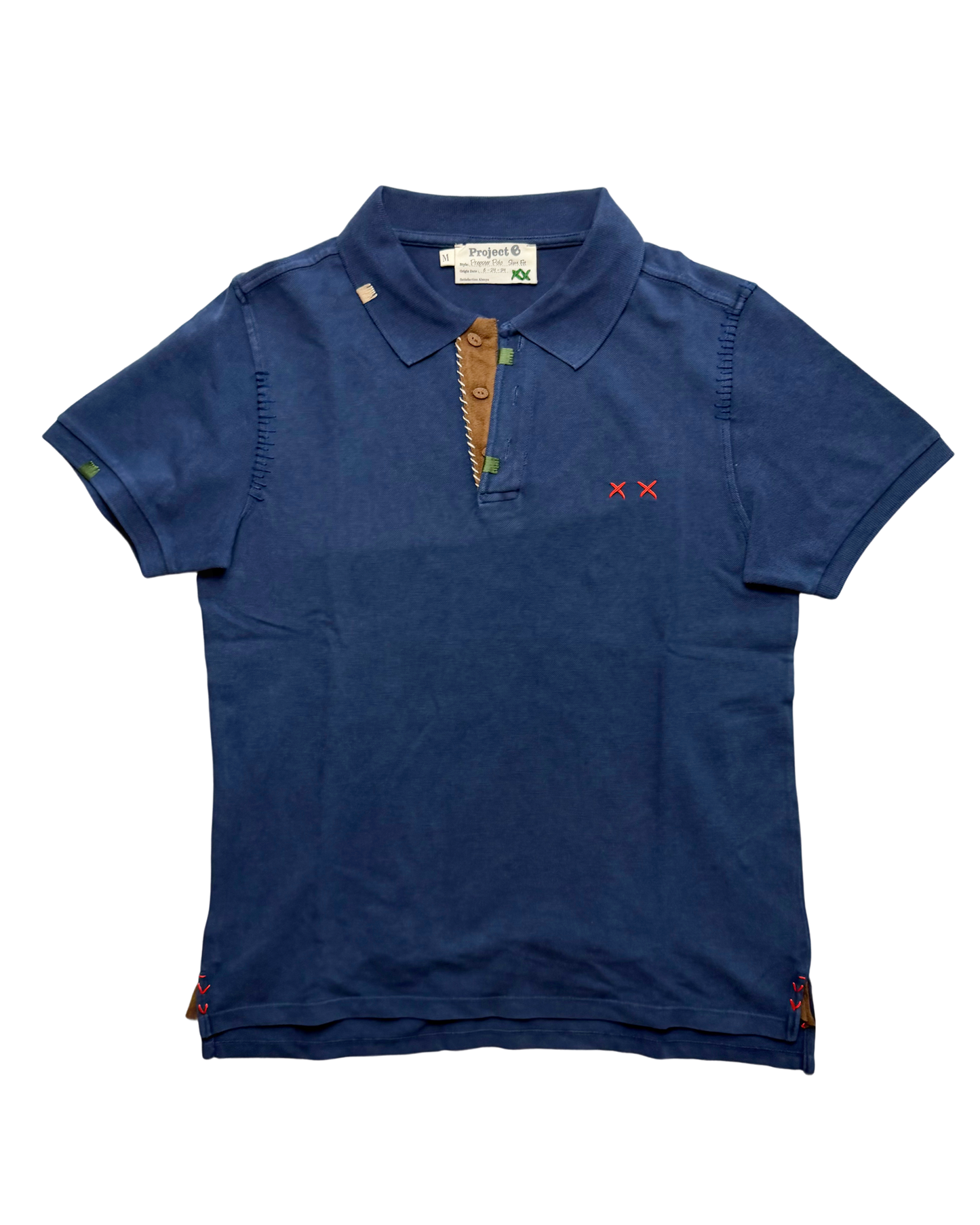 Vintage Pique - Navy