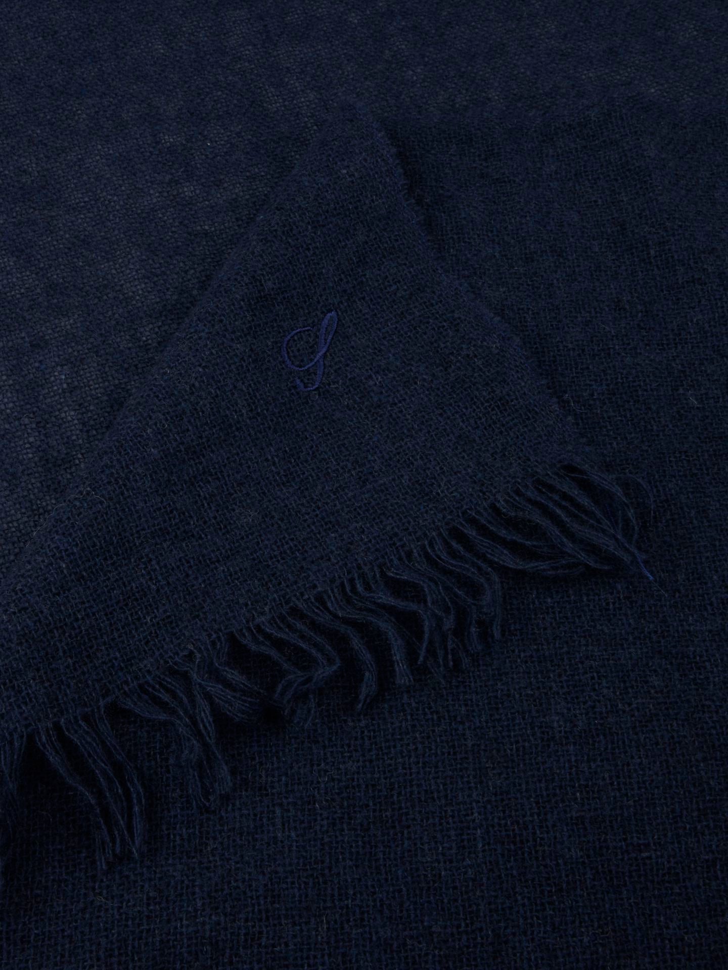 Scarf, 60 X 200 Cm Wool Cashmere Navy