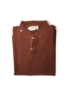 Prepster Polo Long Sleeve - Chocolate