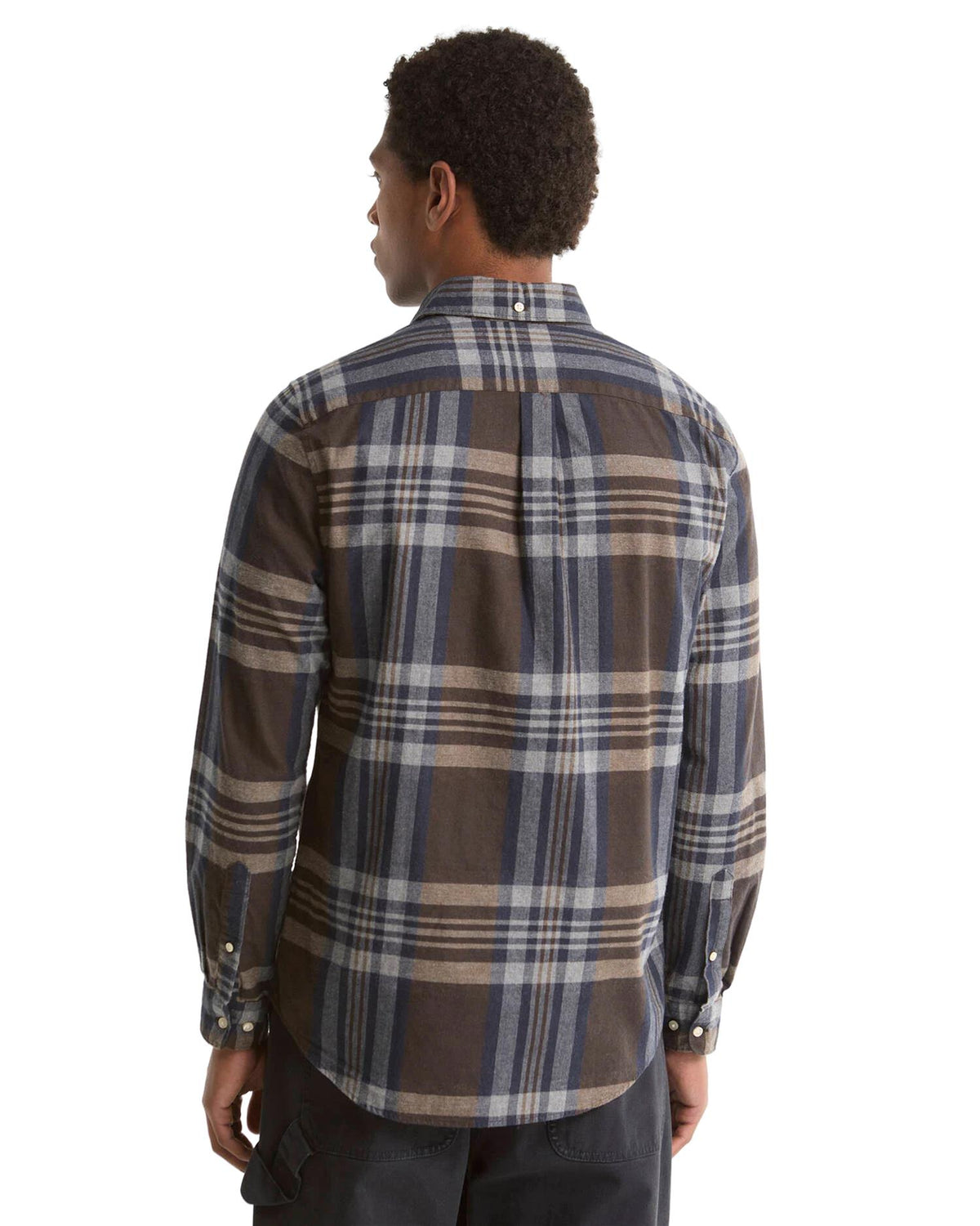 Dovedale Tailored Long-Sleeved Shirt - Dark Sand