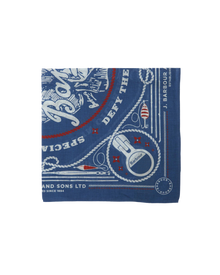 Heritage Bandana - Sailboat Blue