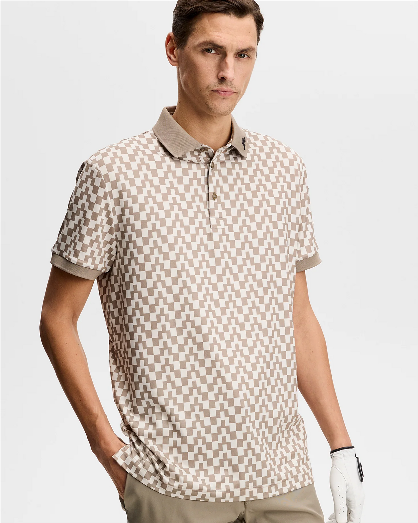 Tour Tech Print Polo