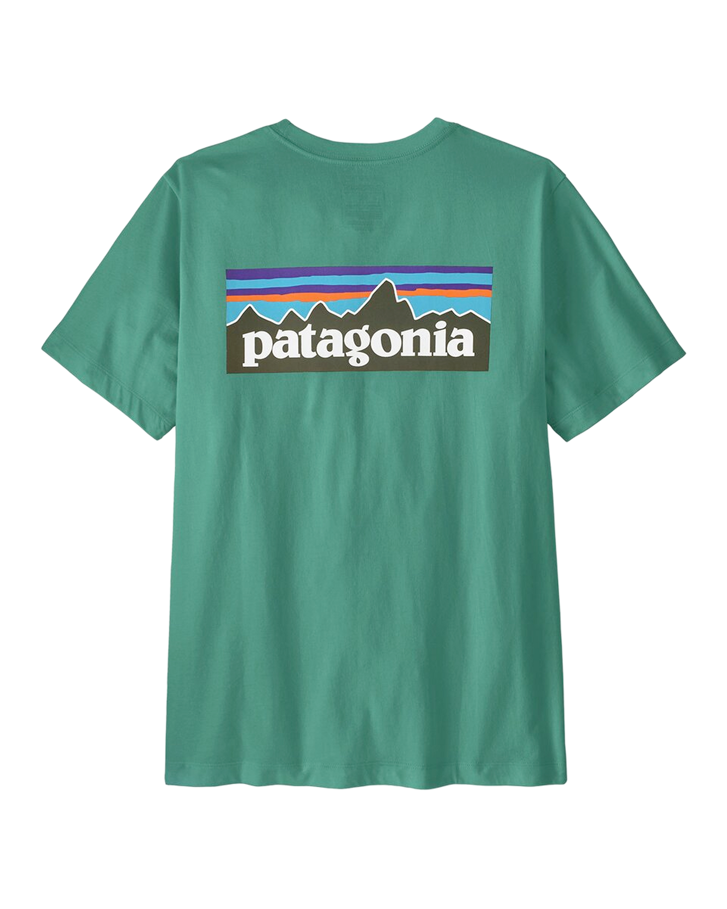 Patagonia P-6 Logo T-skjorte – Gem Green