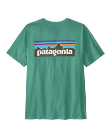 Patagonia P-6 Logo T-skjorte – Gem Green
