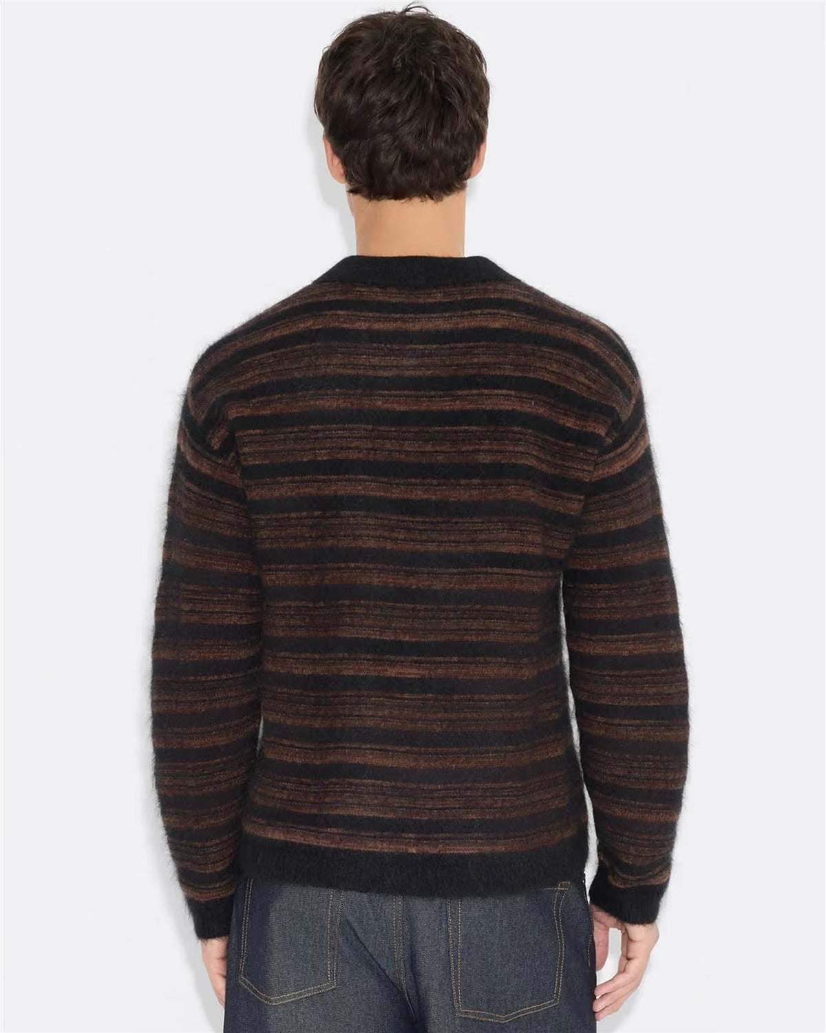 Ollie Wool Polo Sweater Brun