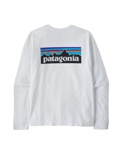 Long-Sleeved P-6 Logo Responsibili-Tee® – Fiber White