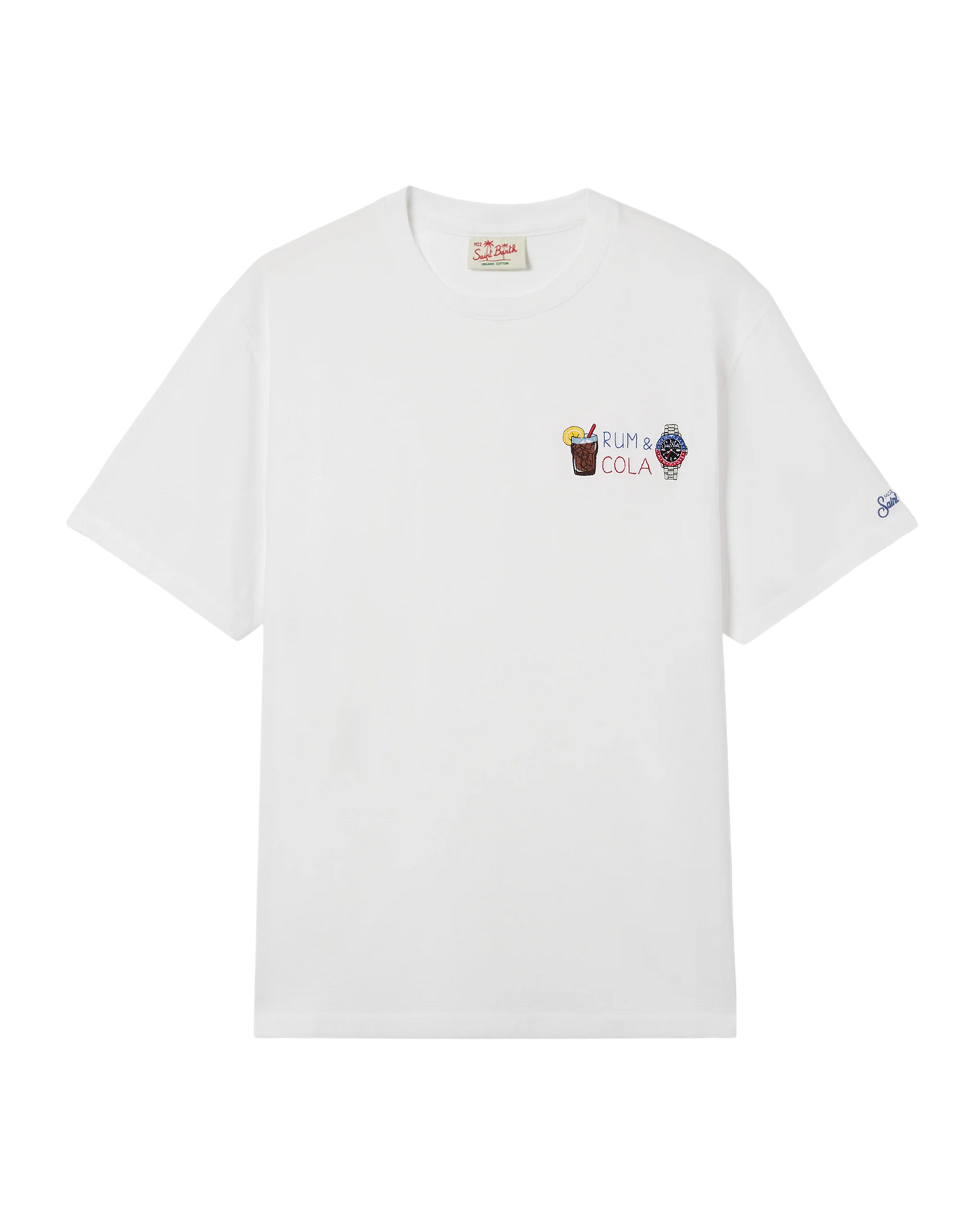 Portofino T-Shirt – White “Rum e Cola”