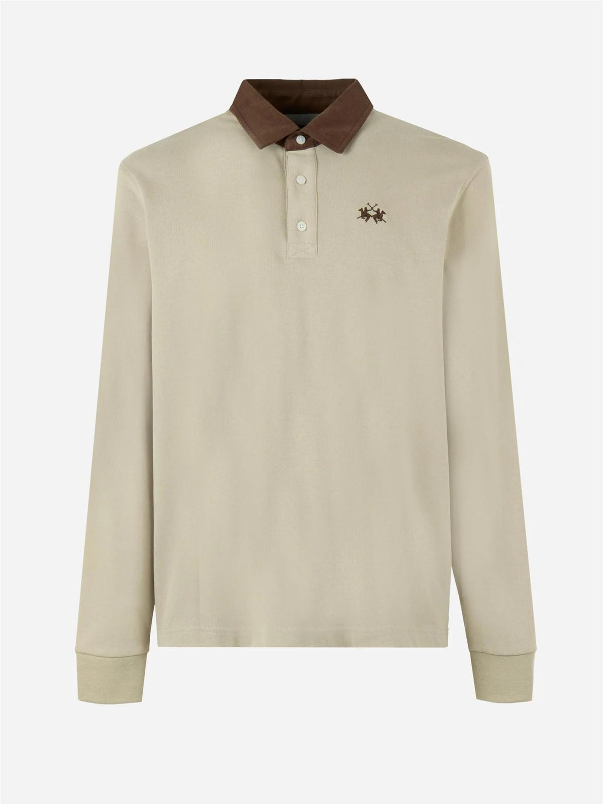 Duke Langermet Polo – Vintage Khaki
