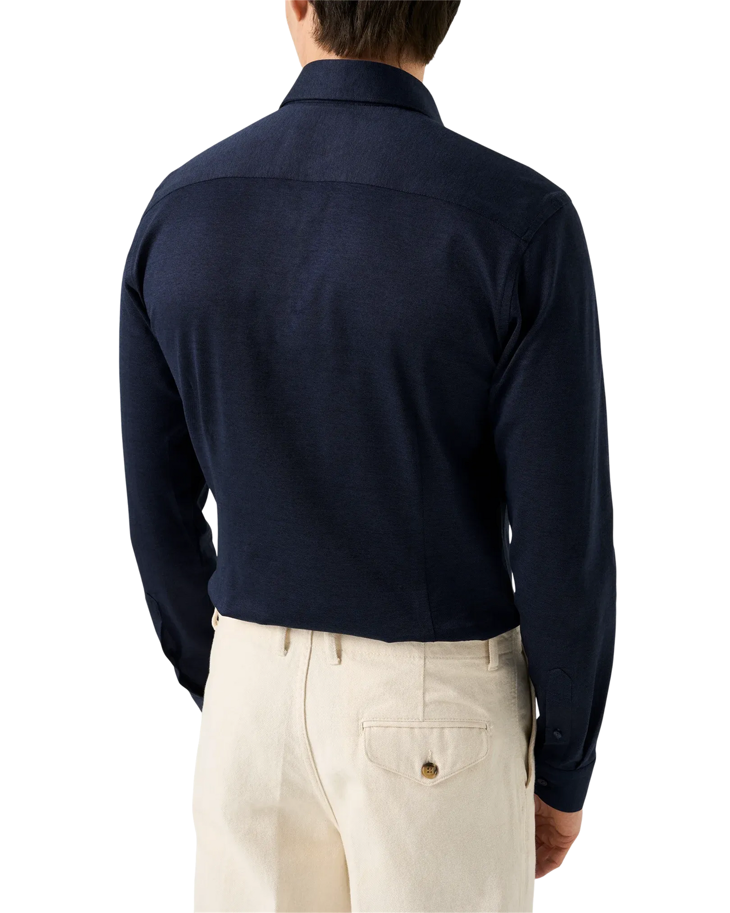 Filo di Scozia Jacquard Knit Shirt