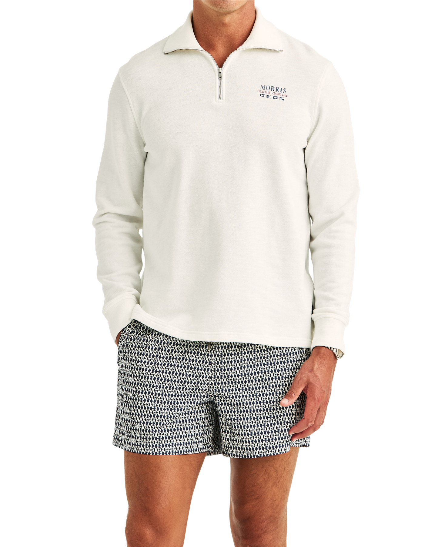 Northcott Slub Half Zip