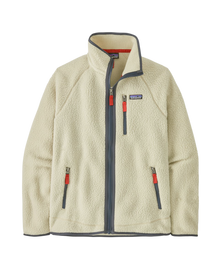 Retro Pile Jacket – Pelican / Smolder Blue