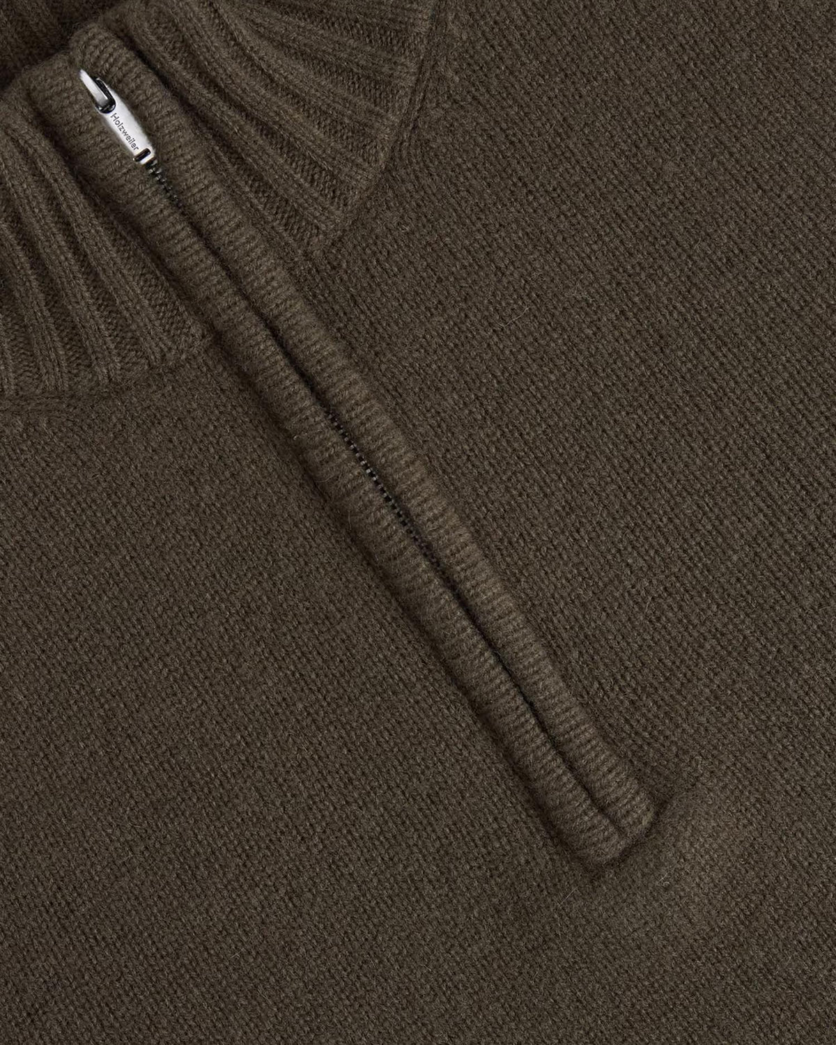 Andreas Half-Zip Sweater – Dk. Green