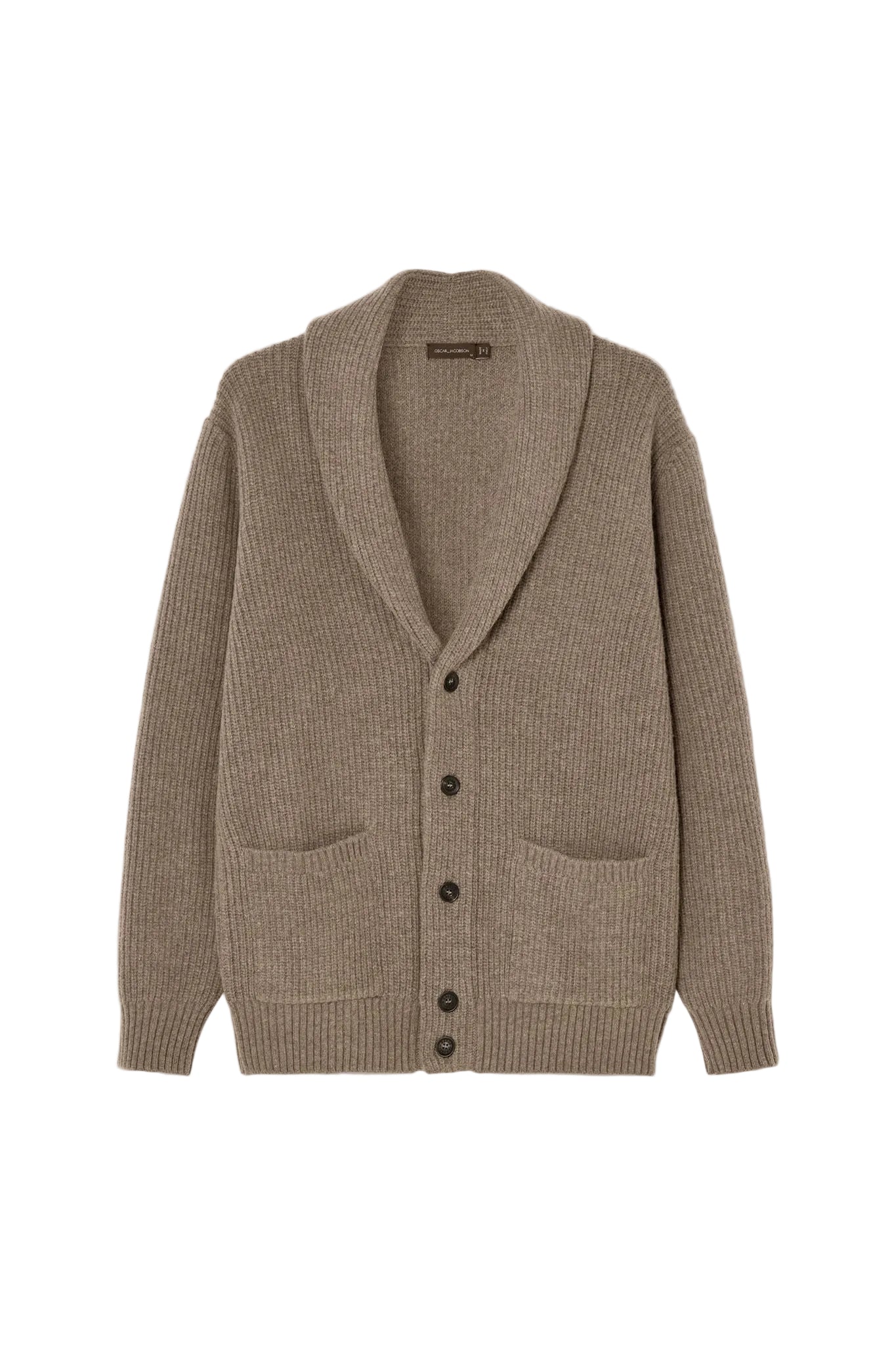 Roland Cardigan Walnut Beige