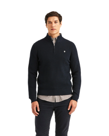 Colin Half Zip Old Blue