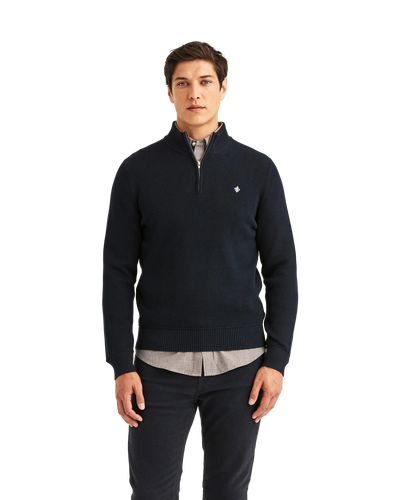 Colin Half Zip Old Blue