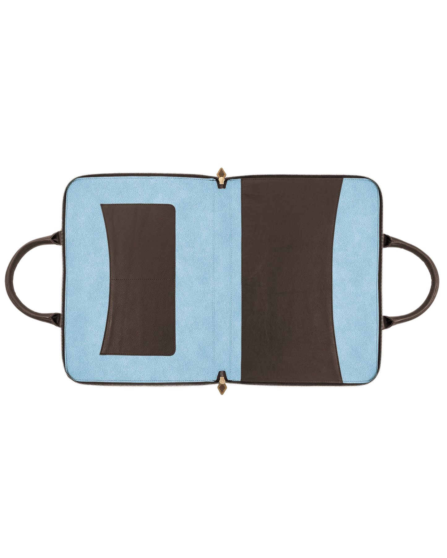 Empresario Briefcase - Brown Leather
