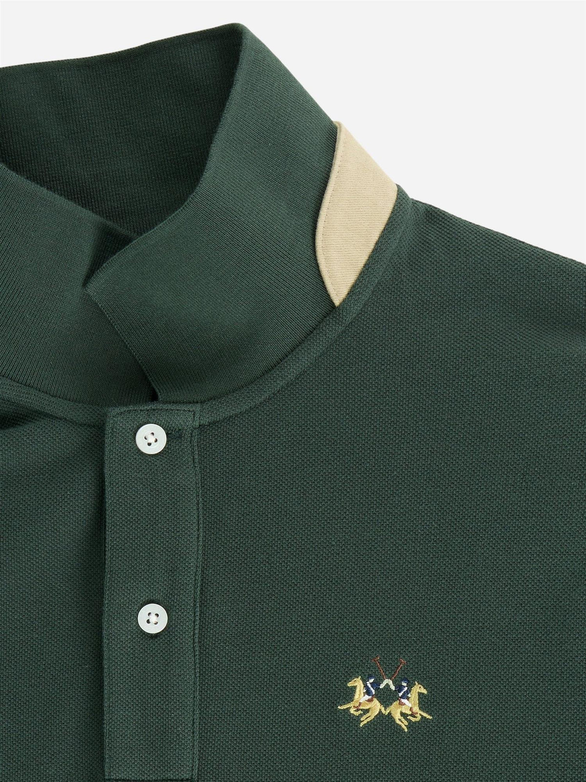 La Martina Doran Langermet Polo – Sycamore