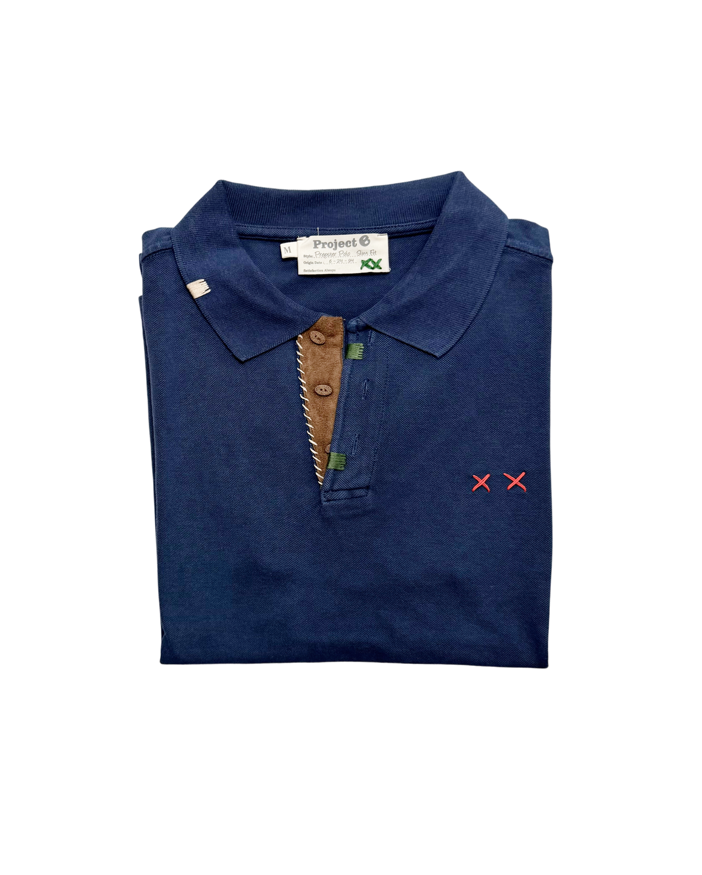 Vintage Pique - Navy