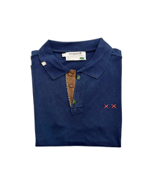 Vintage Pique - Navy