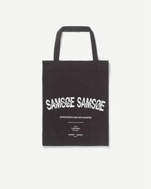 Saprint Tote Bag 14197 - Washed Black Birds