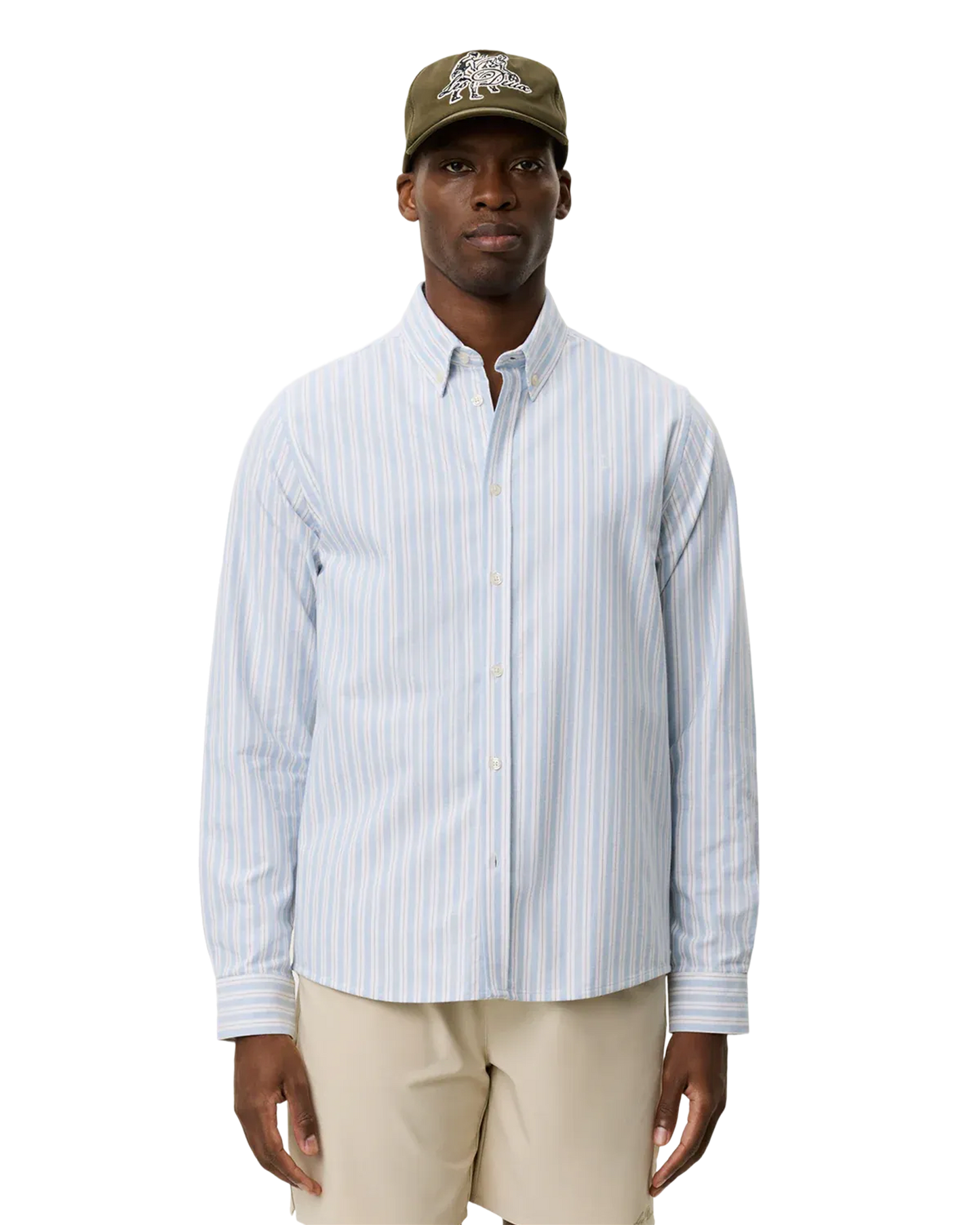 Konrad Striped Oxford Shirt