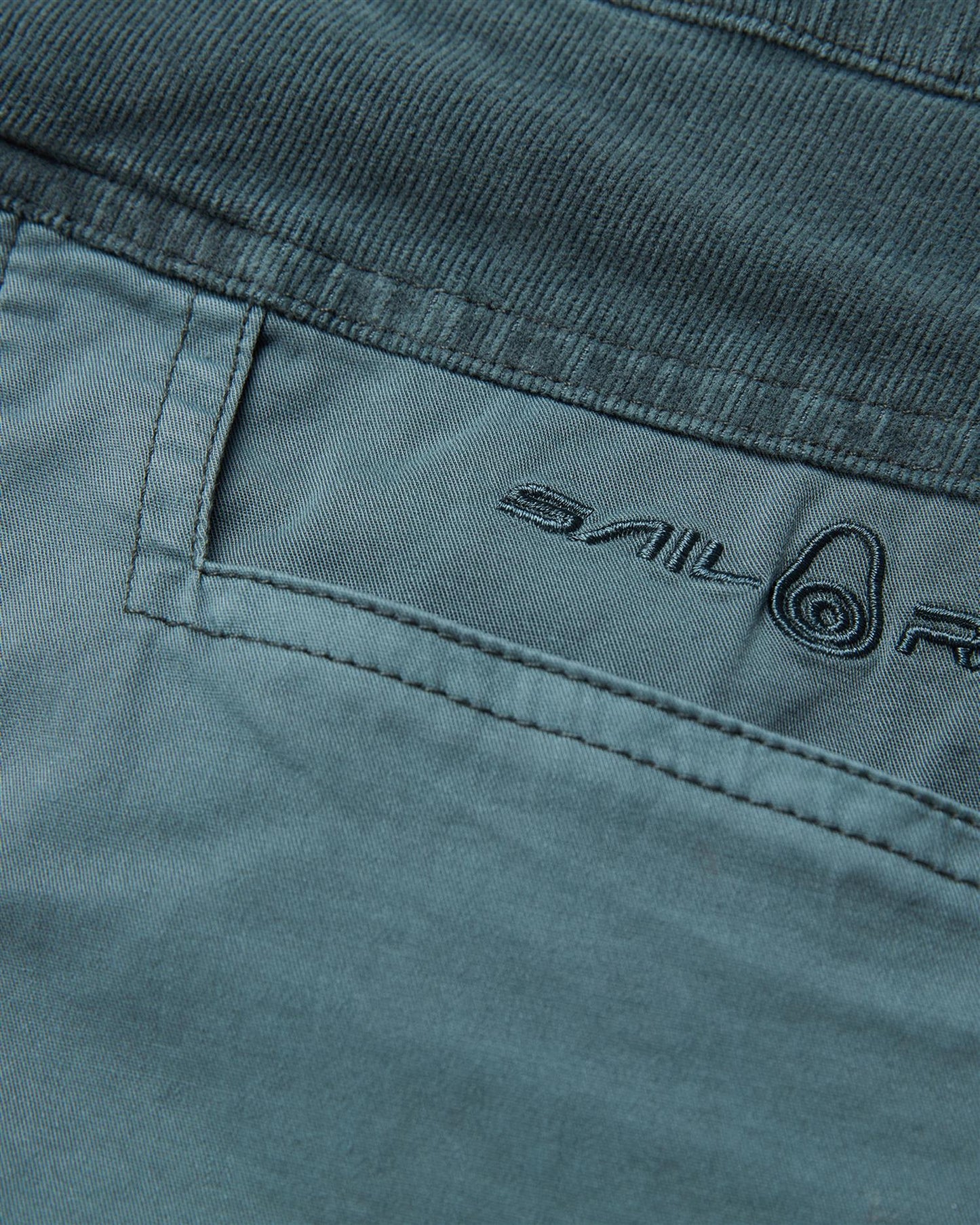 Blocked Corduroy Shorts