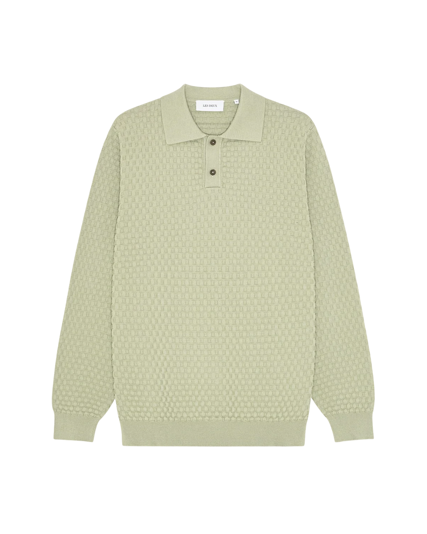 Billy Weave Knitted LS Polo