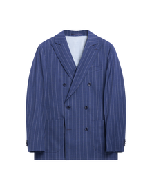 Jakob HL Hanko Mid Blue Stripe Suit