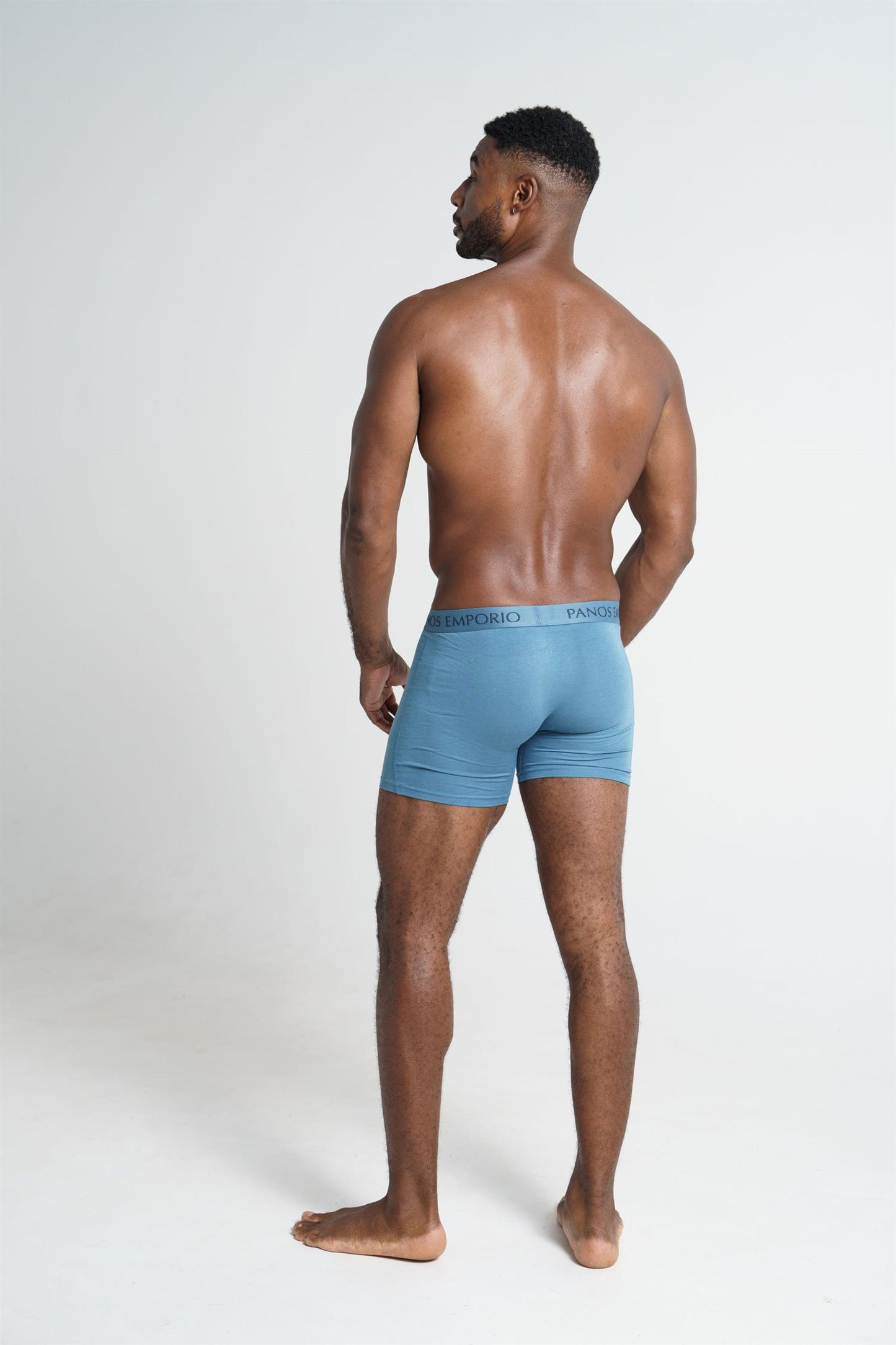 3pk Base Bamboo Boxer Grey/Olive/Bluesteel