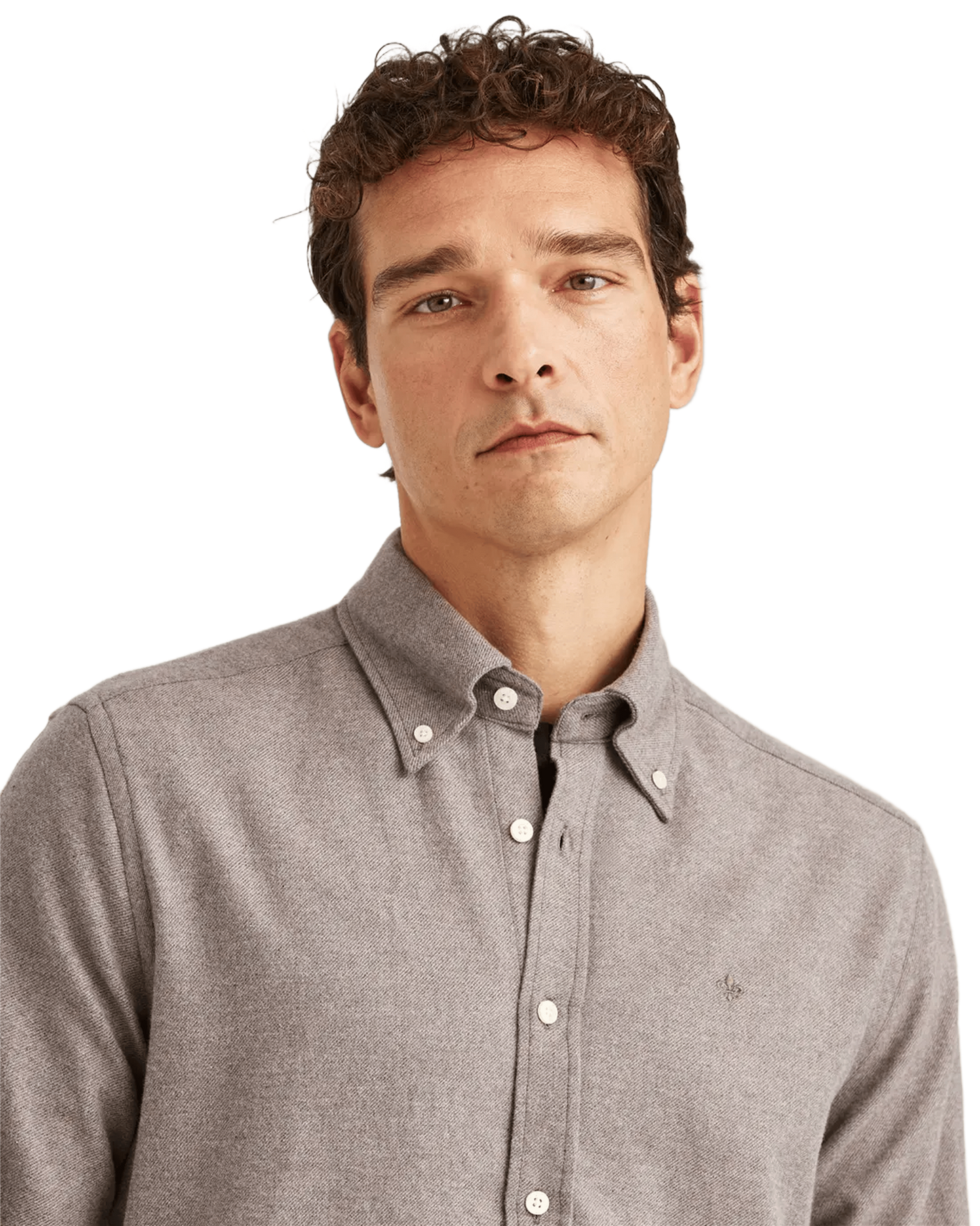 Twill Flannel shirt slim