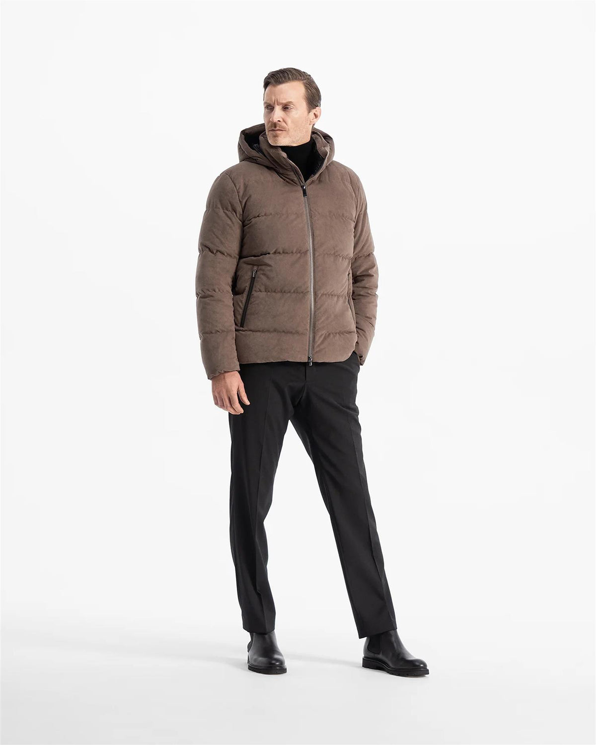 Concord Jacket NeoSuede – Sand