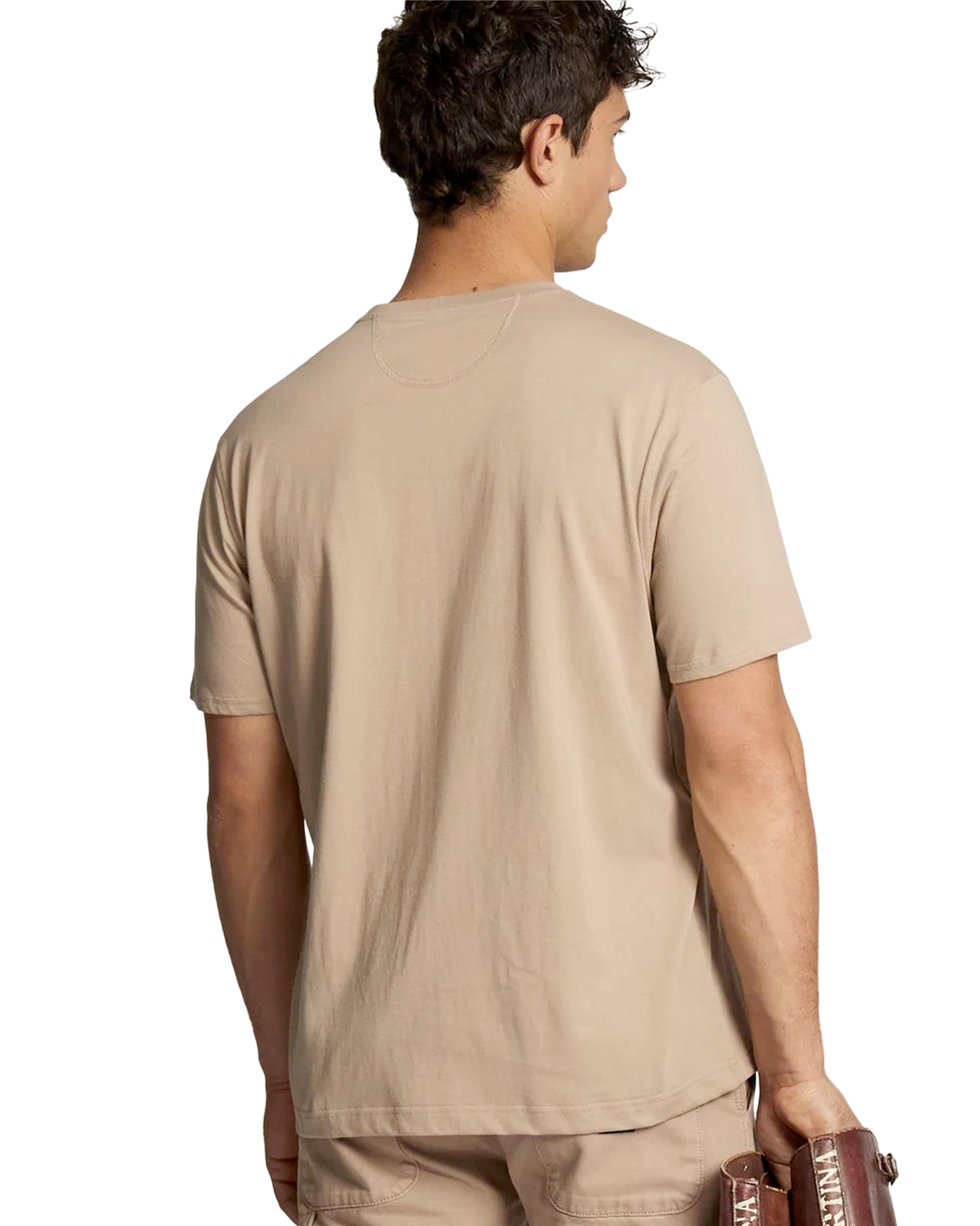 Men’s cotton jersey T-shirt with team logo - Vernie