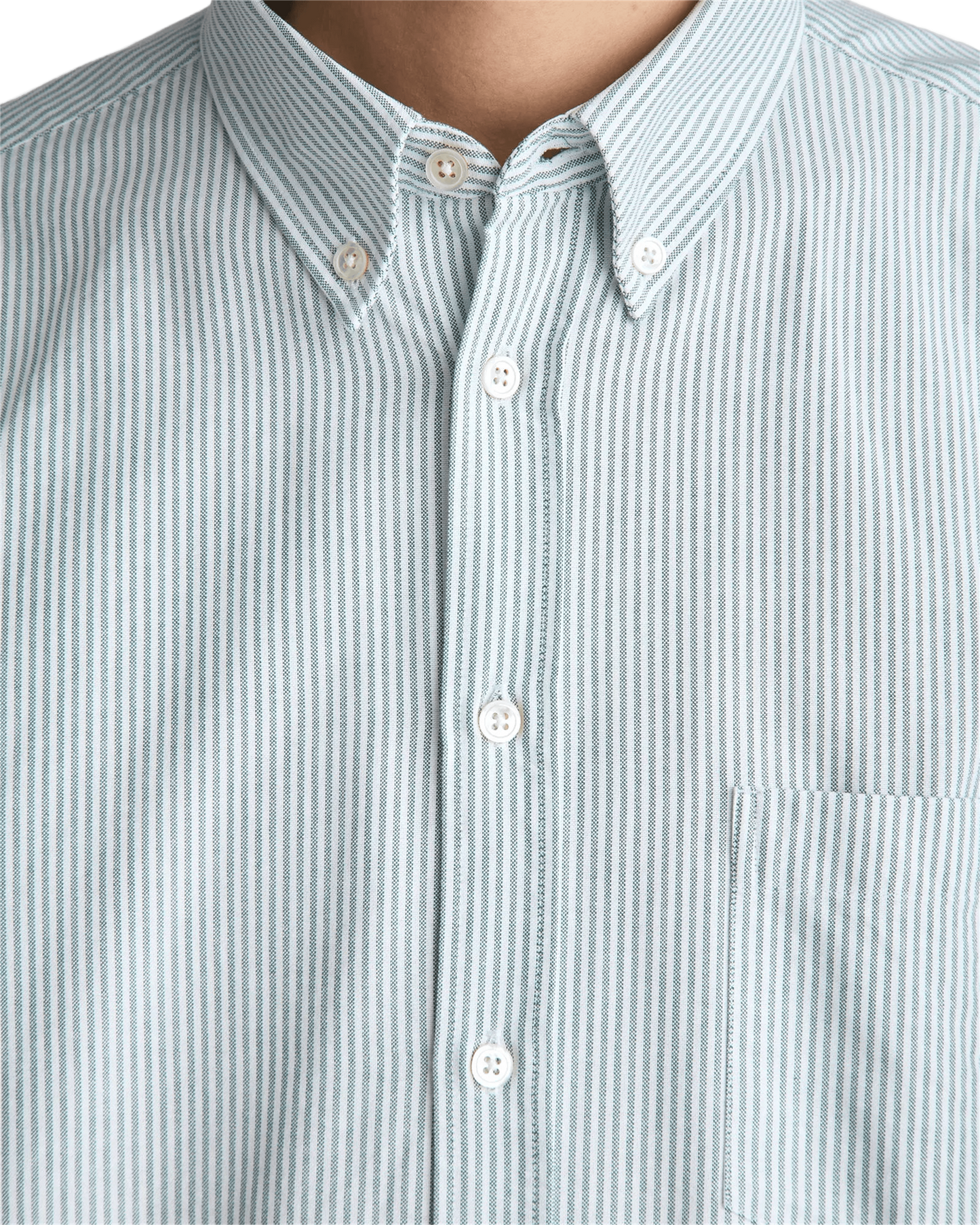 Initial Green Candystripe