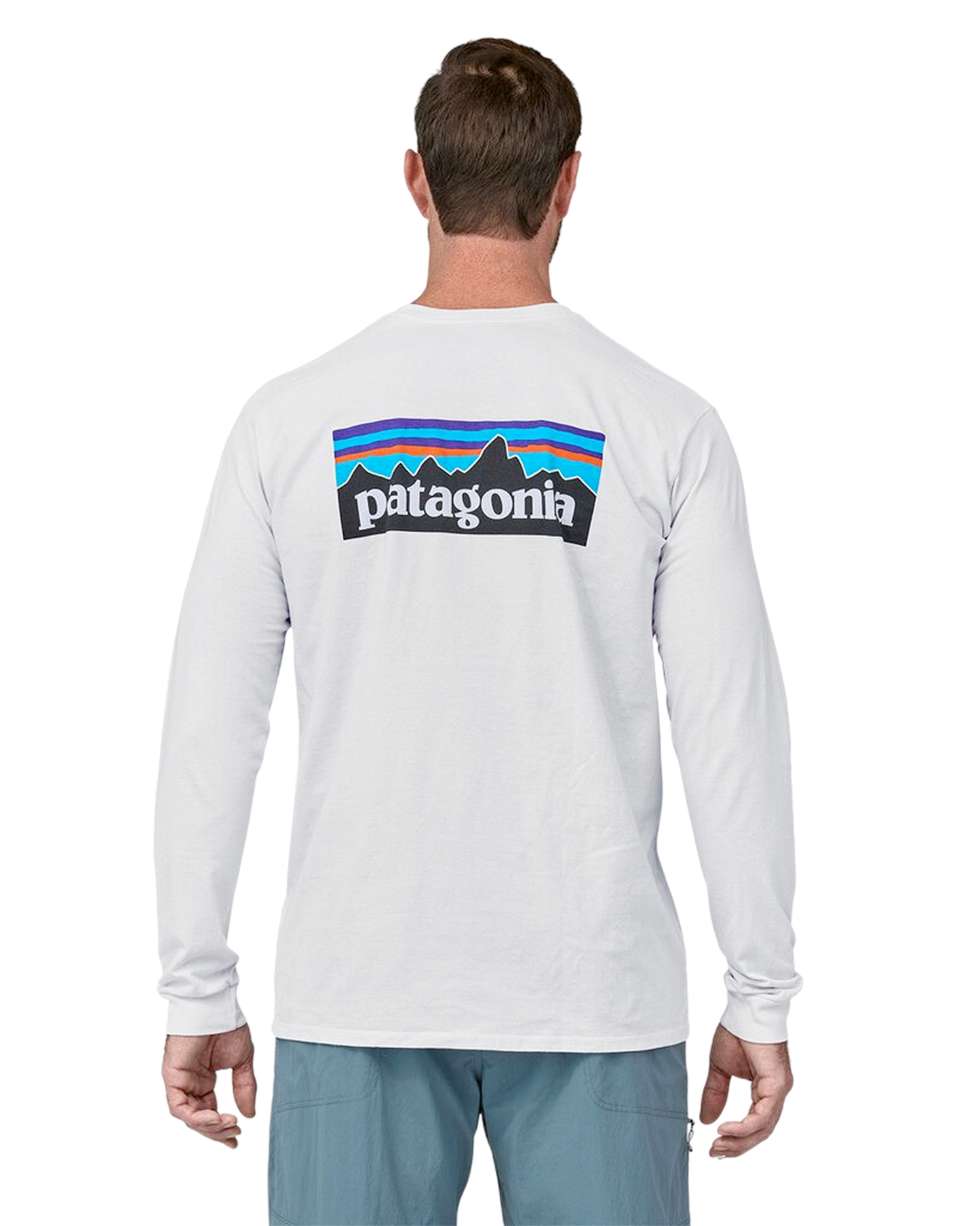 P-6 Logo Responsibili-Tee L/S – White