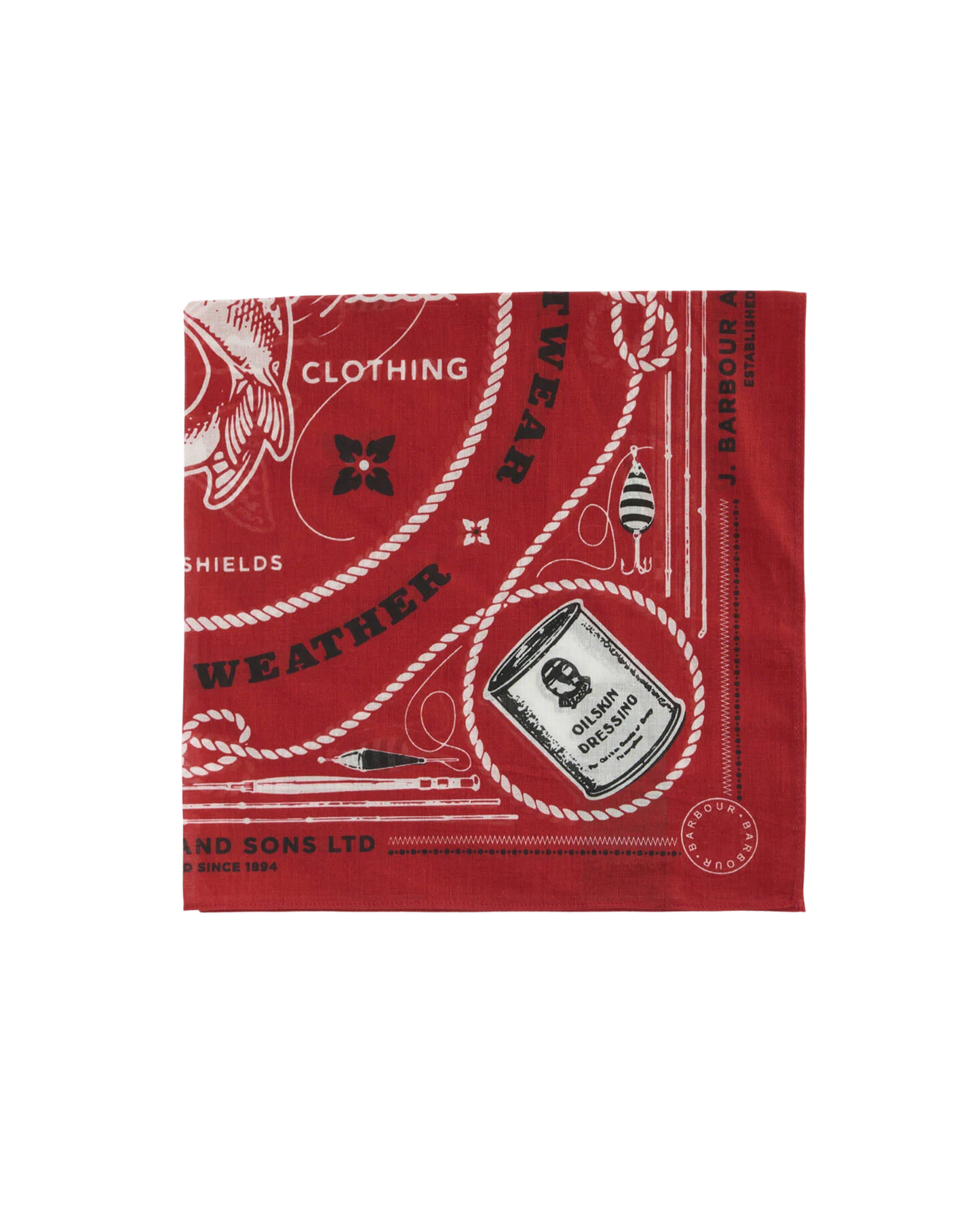 Heritage Bandana  - Red