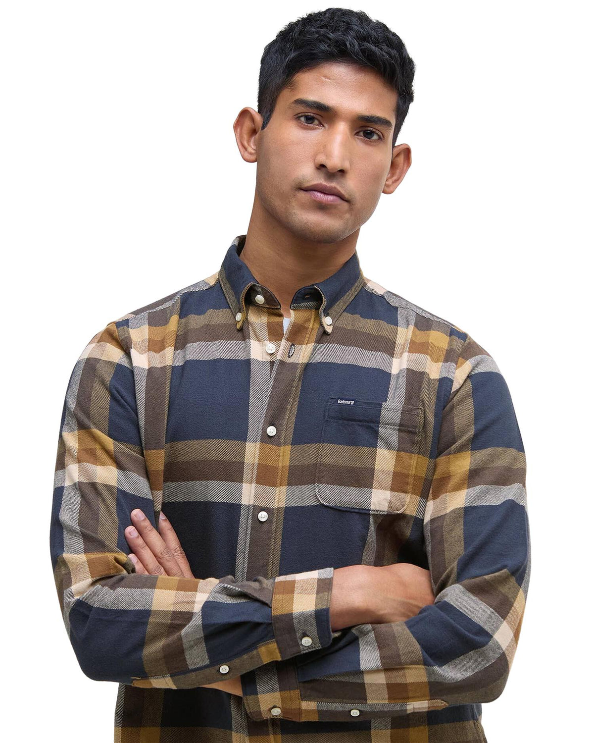 Folley Tailored Checked Shirt Flerfarget