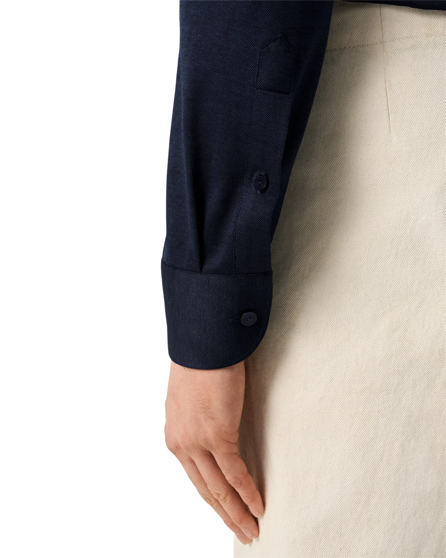 Filo di Scozia Jacquard Knit Shirt