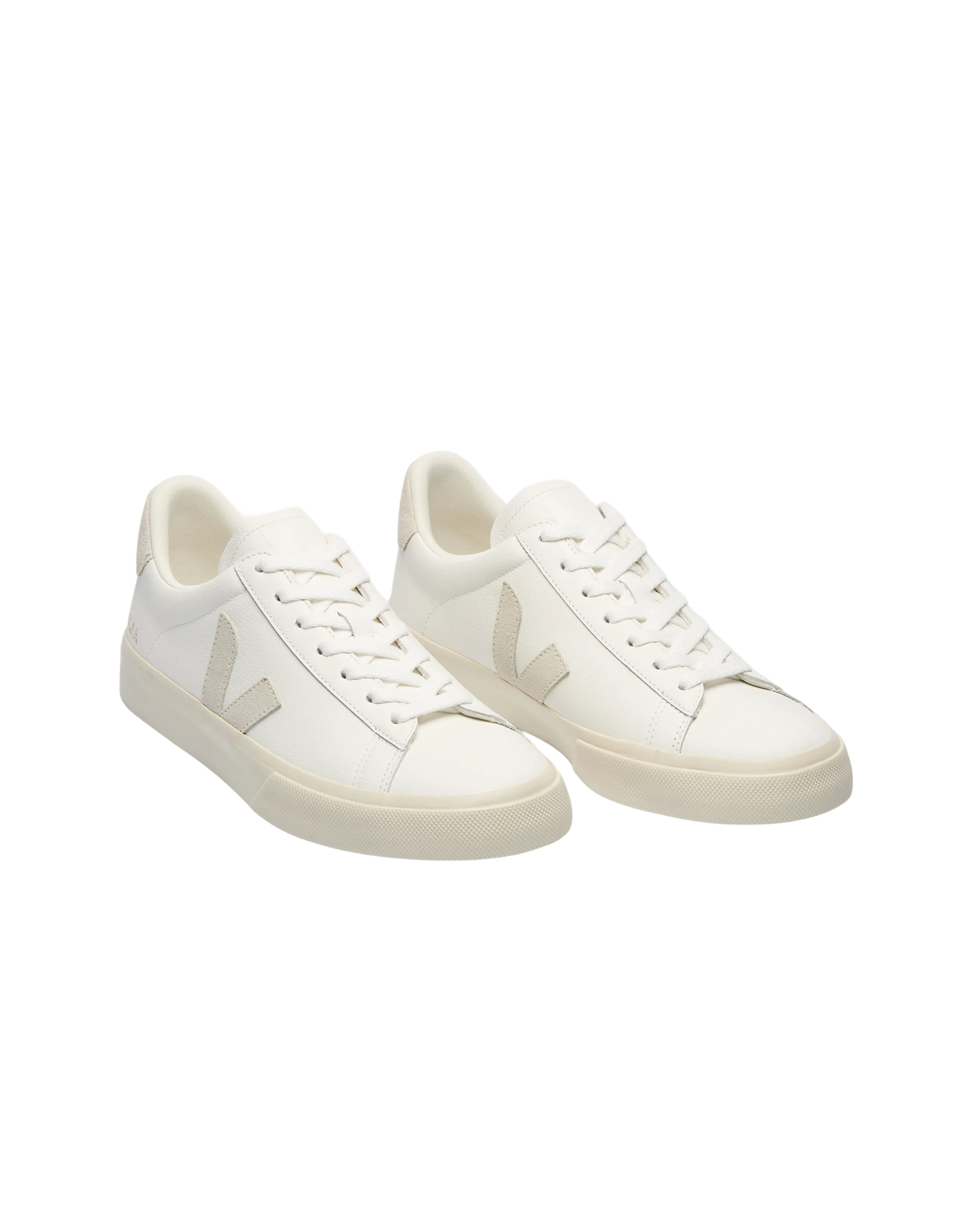 Campo Leather White Natural Suede