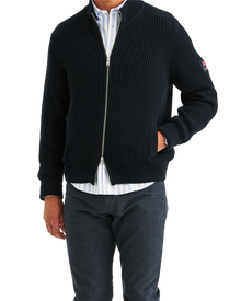 Brenton zip cardigan