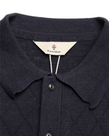 BGWally Diamond Polo – Dark Navy