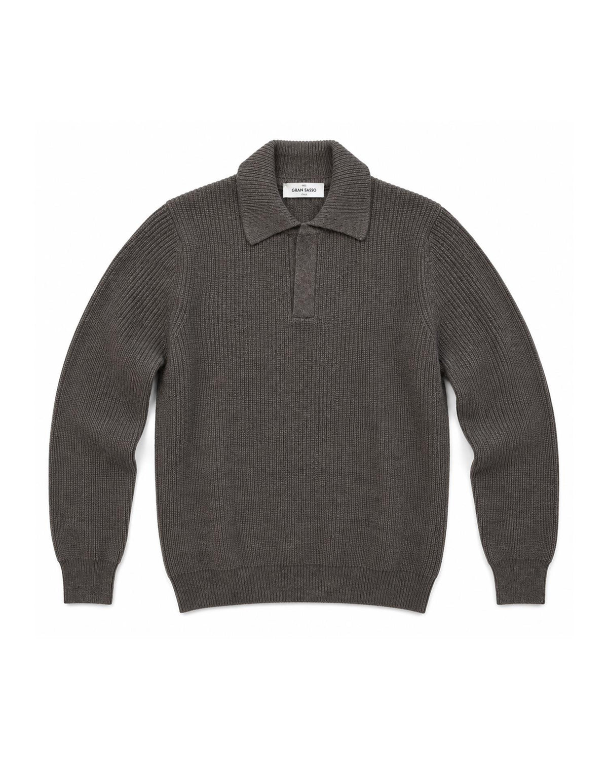 Super Geelong Ribbed Skipper – Light Grey