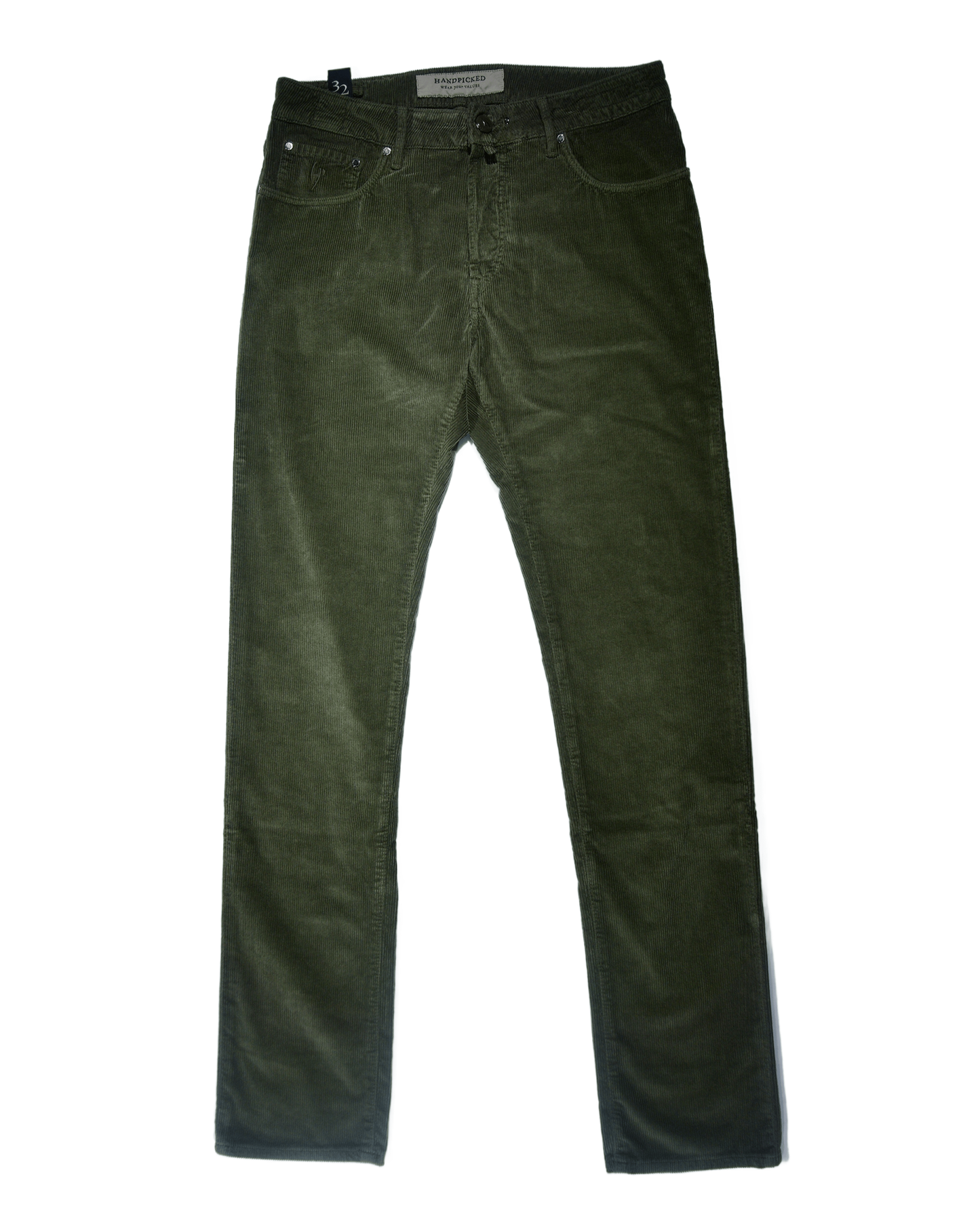Ravello 5-pocket Kordbukser - Verde Bossco
