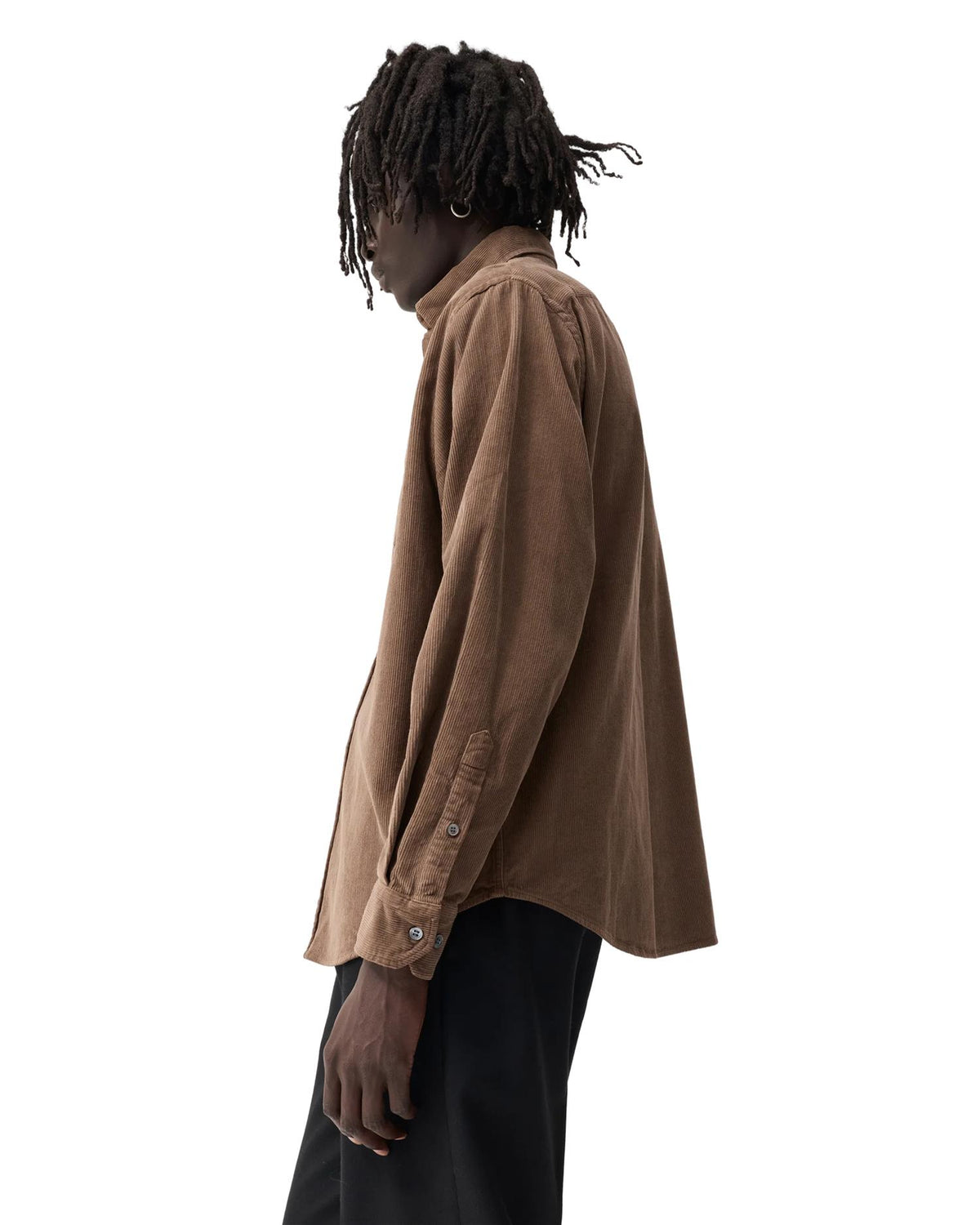 Casual Shirt Walnut Cord Brun