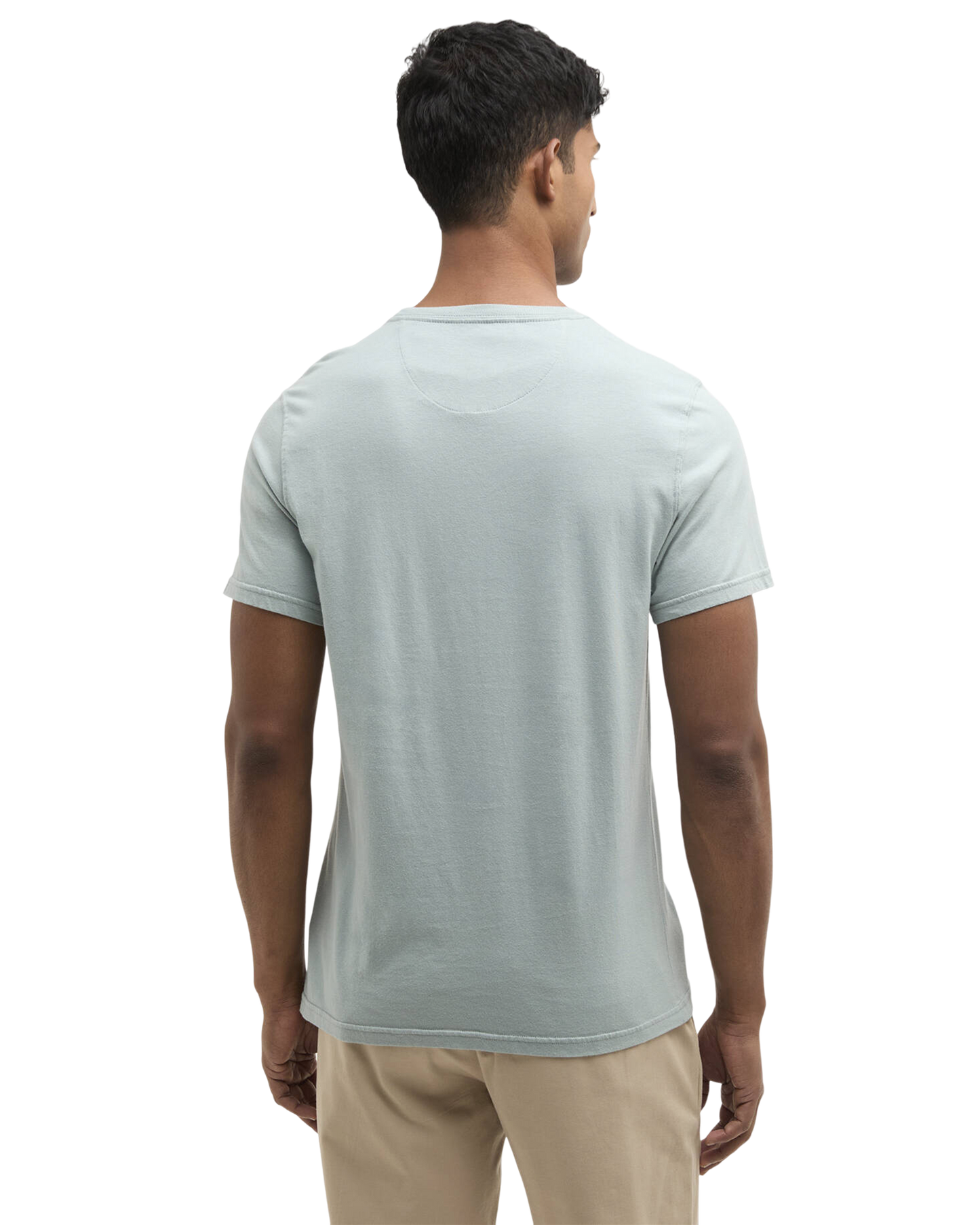 Barbour Tartan Sports T-Shirt – Slate